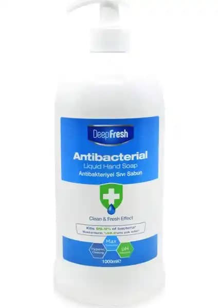 Deep Fresh Antibakteriyel Sıvı Sabun: Günlük Hijyen ve Cilt Sağlığını Destekleyen Güçlü Temizlik Çözümü