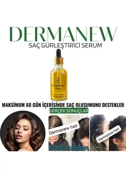 Dermanew Kanlara Özel Losyon: Doğal İçeriklerle Saç Dökülmesine Karşı Etkili Çözüm