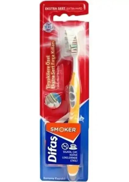 Difaş Smoker Serisi Ekstra Sert Kıl Diş Fırçası: Yoğun Temizlik ve Ağız Hijyeni Sağlayan Ürün