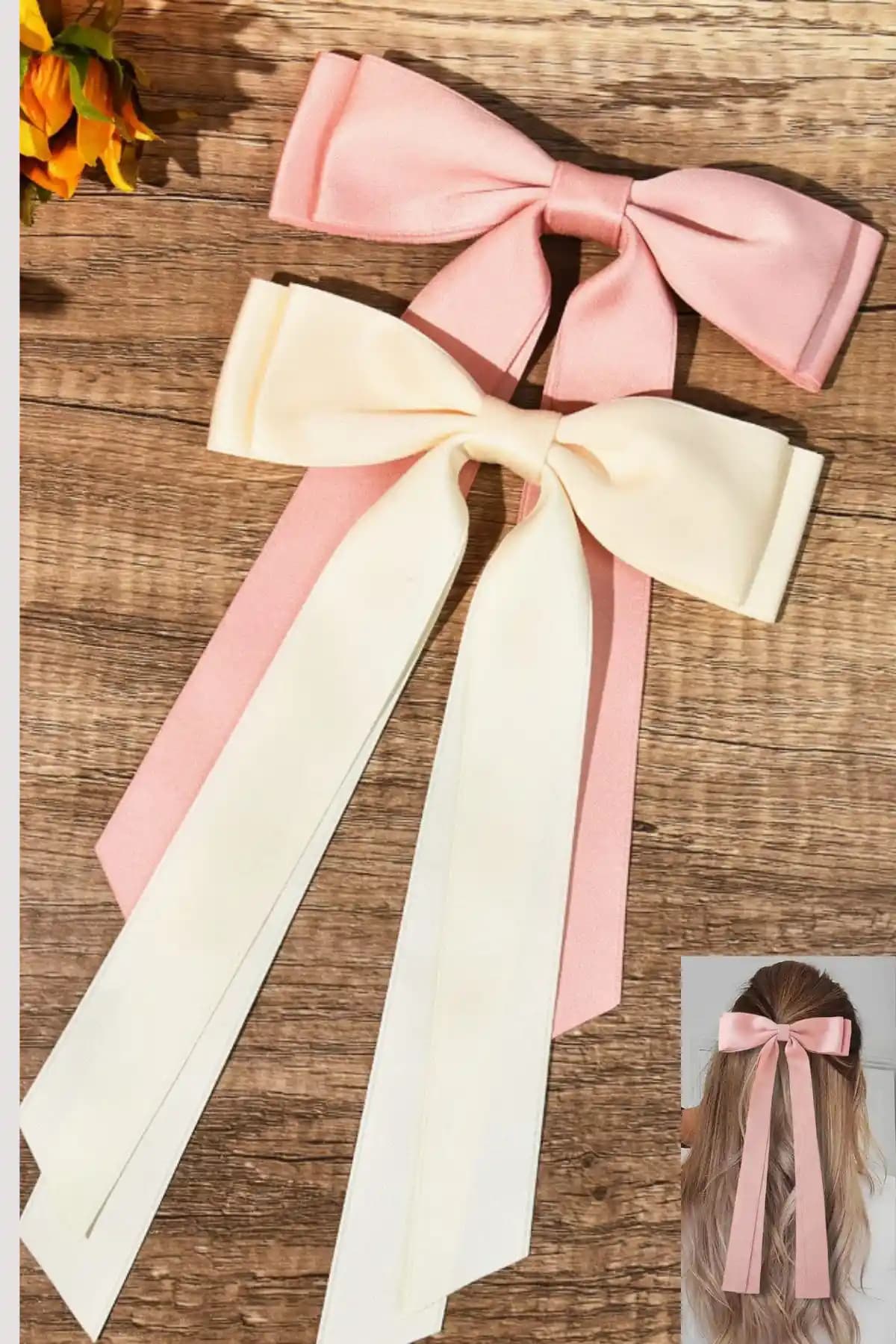 Diloshtrend Pembe Fiyonk Model Otomat Klips Toka Kadınlar İçin Şık ve Kullanışlı Saç Aksesuarı