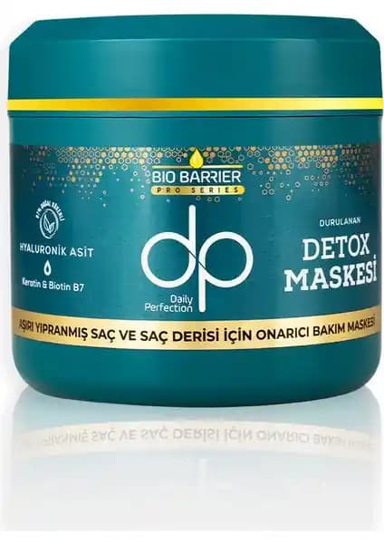 Dp Daily Perfection Bio Barrier Durulanan Detox Maskesi İncelemesi Saç Sağlığını Destekleyen Doğal Formül