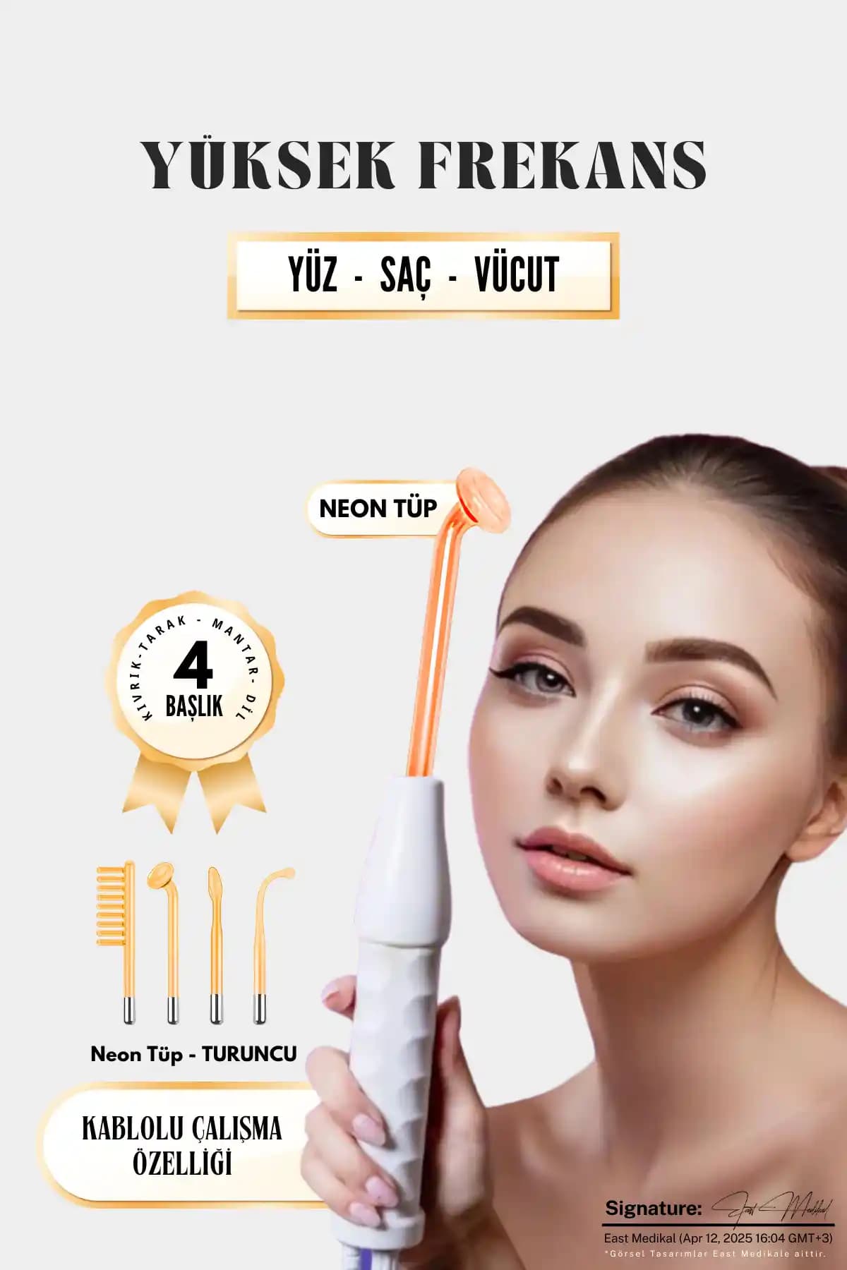 East Medical Yüksek Frekans Cihazı ile Cilt Sağlığında Yenilikçi ve Çok Fonksiyonlu Çözüm