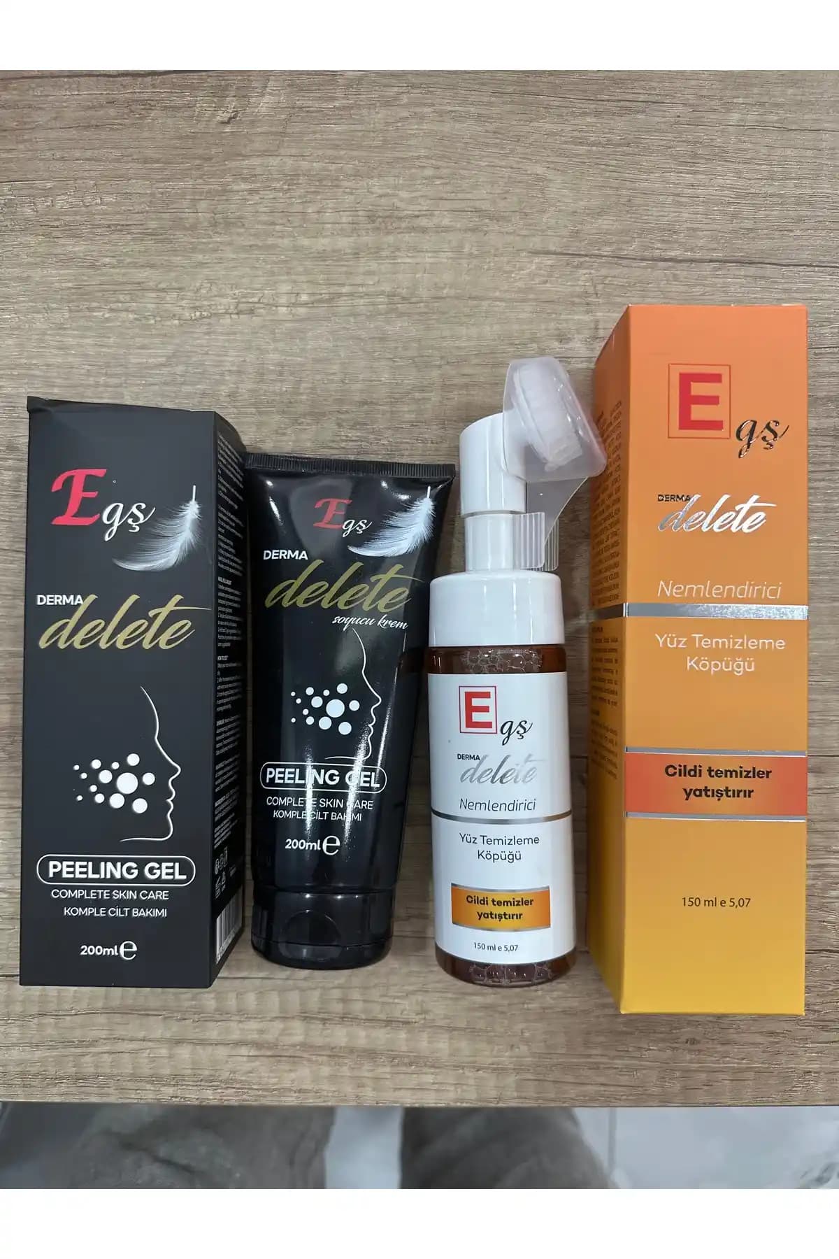 Egş DERMA Soyucu Krem ve Yüz Temizleme Köpüğü Ürün Tanıtımı ve Kullanım Rehberi