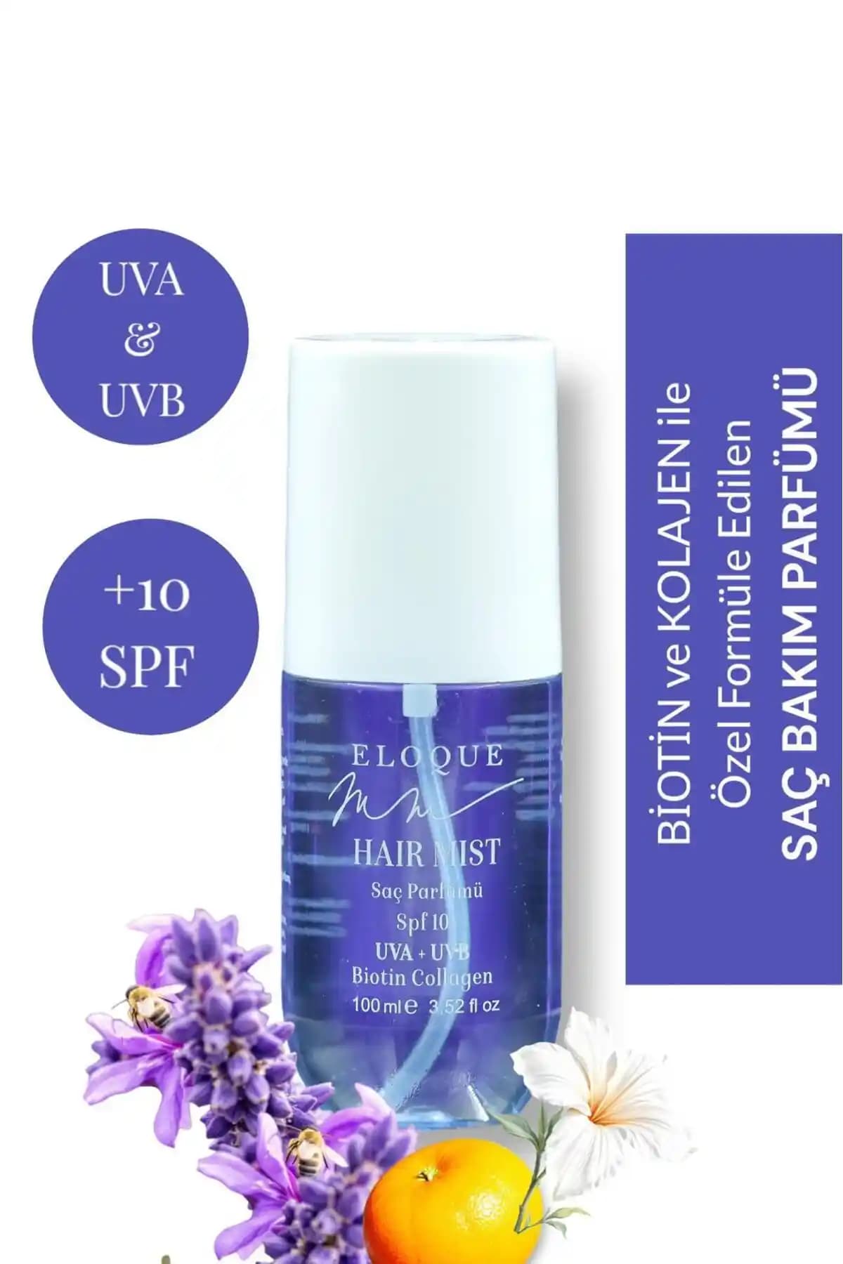 ELOQUE Saç ve Vücut Parfümü Güneş Koruyucu ve Doğal Bakım Özellikleriyle