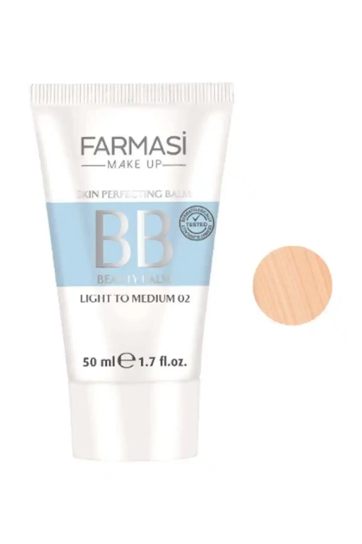 Farmasi BB Krem Light to Medium 02: Doğal Görünüm ve Yüksek Koruma Sağlayan Makyaj Ürünü