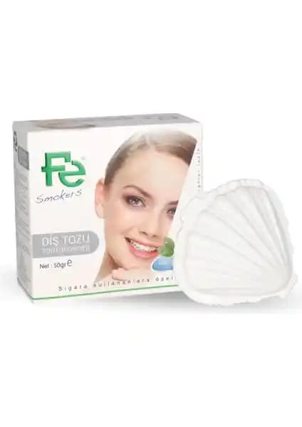 Fe Smokers Diş Tozu Nane Aromalı Beyazlatma ve Ağız Bakım Ürünü Özellikleri