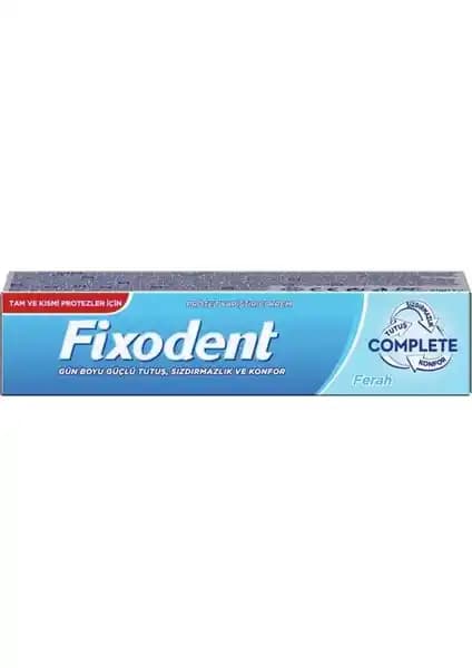 Fixodent Protez Yapıştırıcı Krem: Güvenli ve Konforlu Kullanım İçin Etkili Çözüm