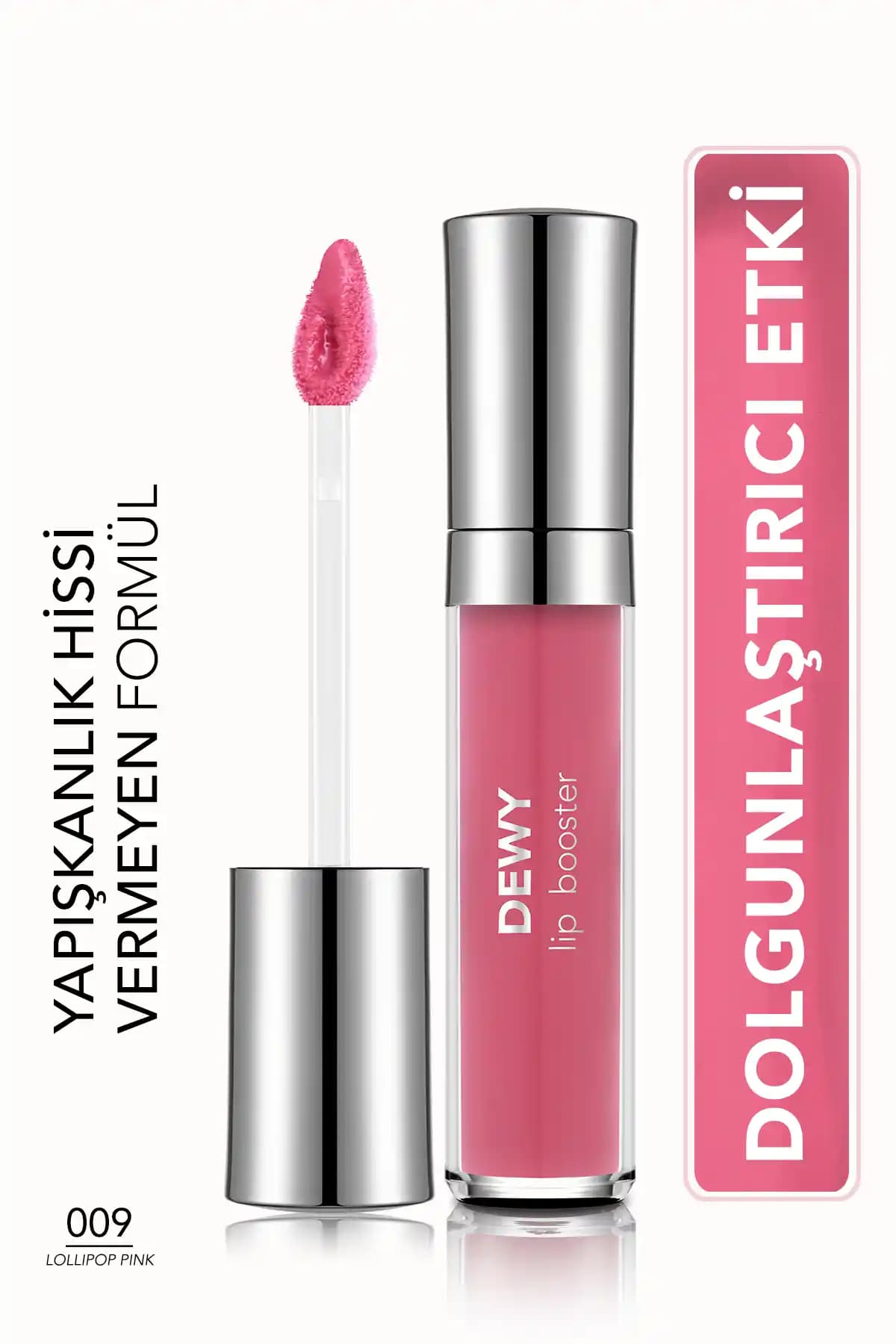 Flormar Dewy Lip Booster Pembe Dudak Parlatıcısı Doğal ve Parlak Görünüm Sağlar