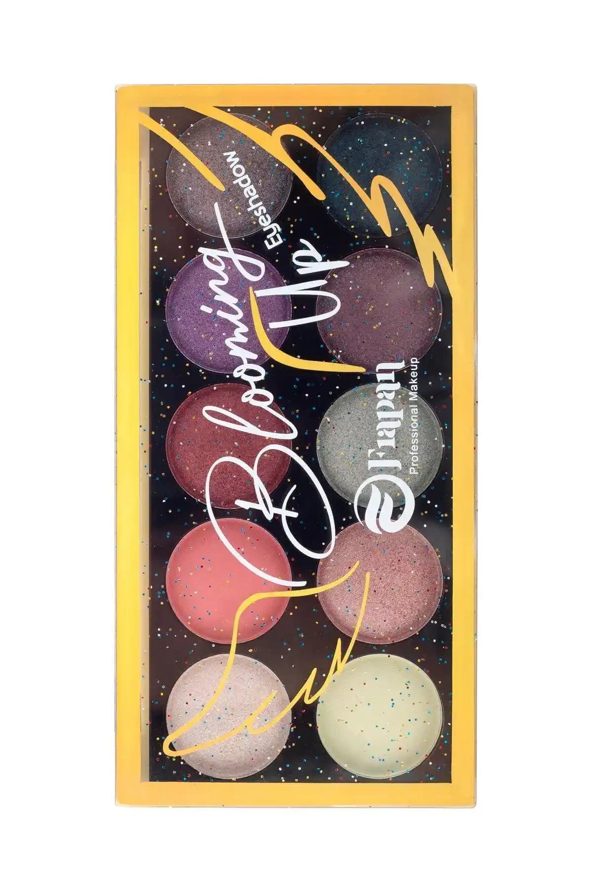 Frapan Blooming Up 10 Renkli Göz Farı Paleti ile Renkli ve Kalıcı Makyaj Deneyimi