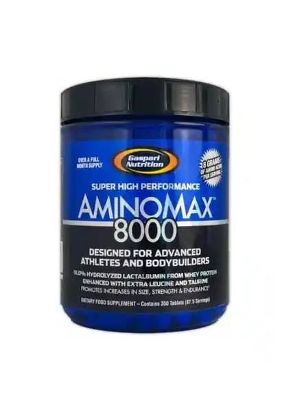 Gaspari AminoMax 8000: Kas Gelişimini Destekleyen Güçlü Amino Asit Takviyesi