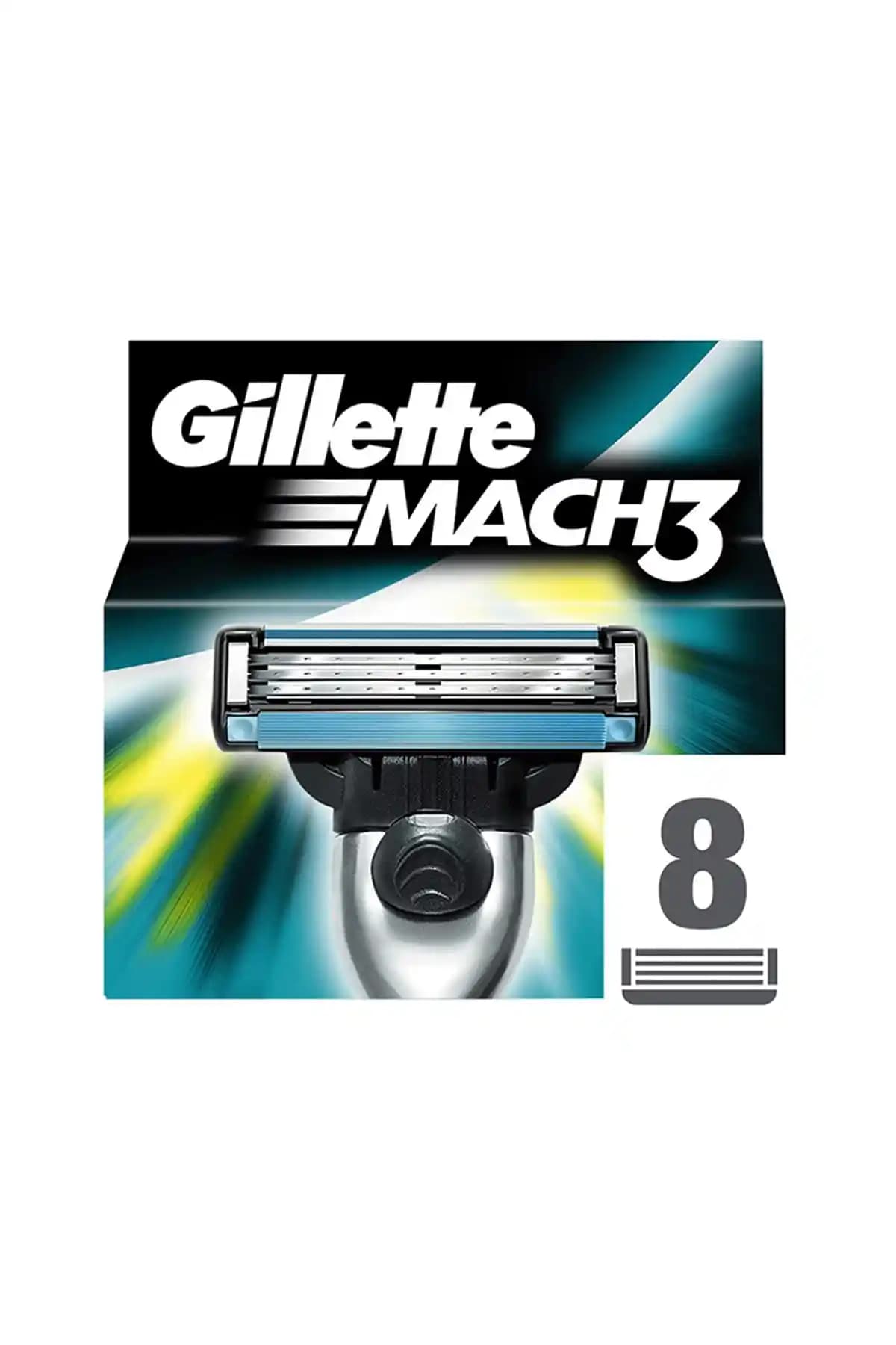 Gillette Mach3 Yedek 8'li: Hassas ve Konforlu Tıraş Deneyimi Sunan Yedek Bıçaklar