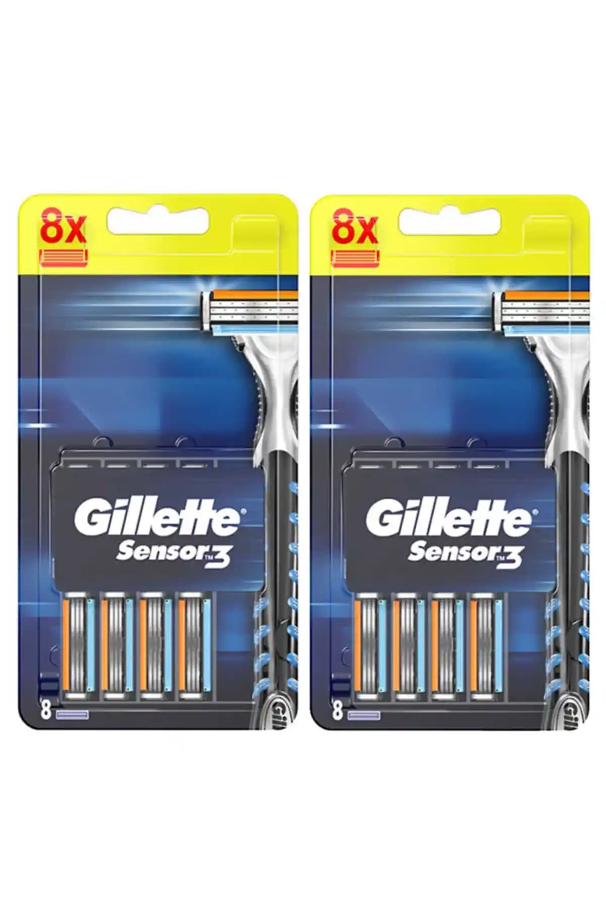 Gillette Sensor3 Yedek Tıraş Bıçağı: Yüksek Performans ve Uzun Ömürlü Kullanım