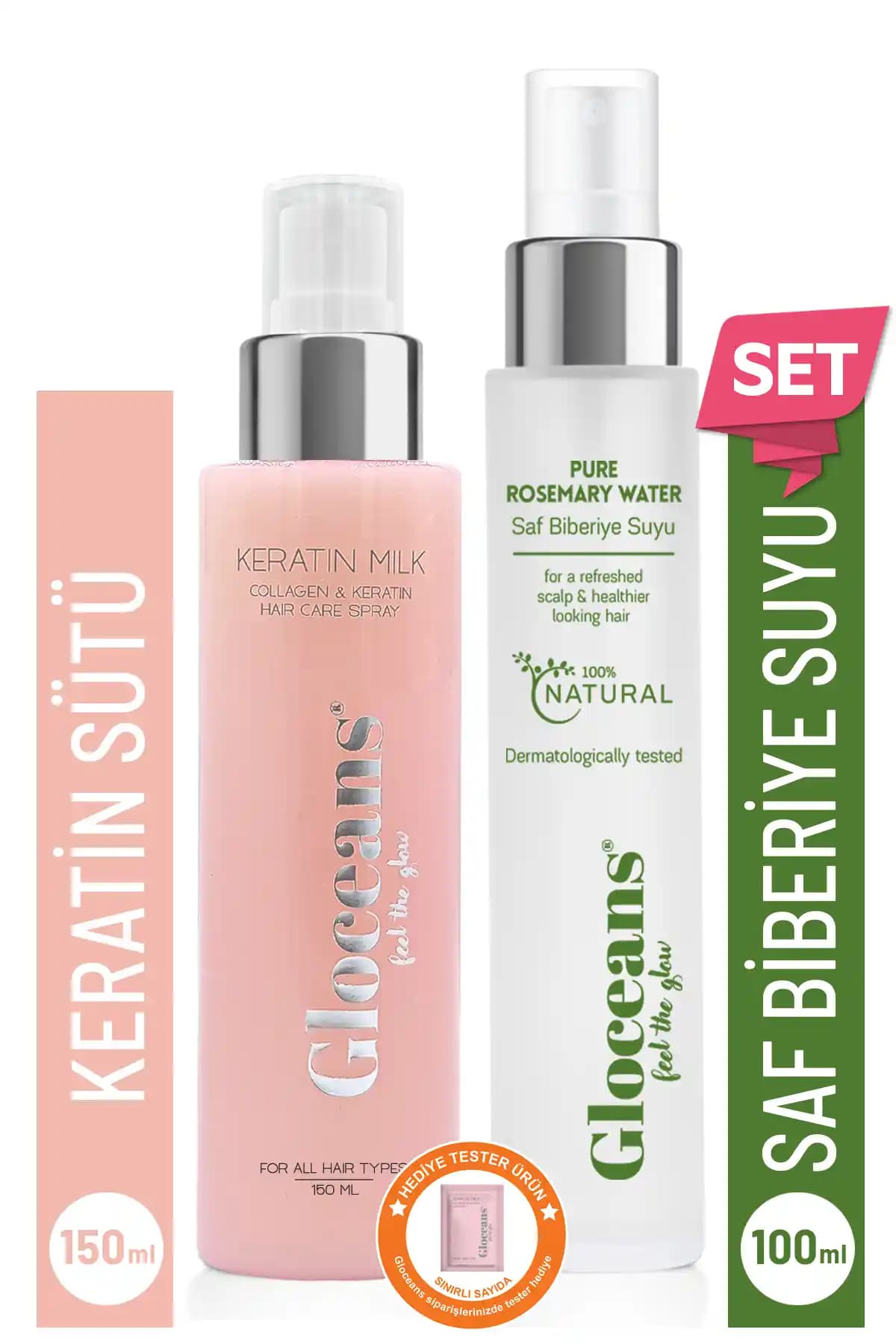 GLOCEANS Feel the Glow Keratin ve Kolajen Saç Bakım Seti İncelemesi ve Kullanıcı Yorumları