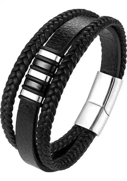 GoGoey Deri Siyah ve Örgülü Erkek Bileklikleri Karşılaştırması ve İnceleme