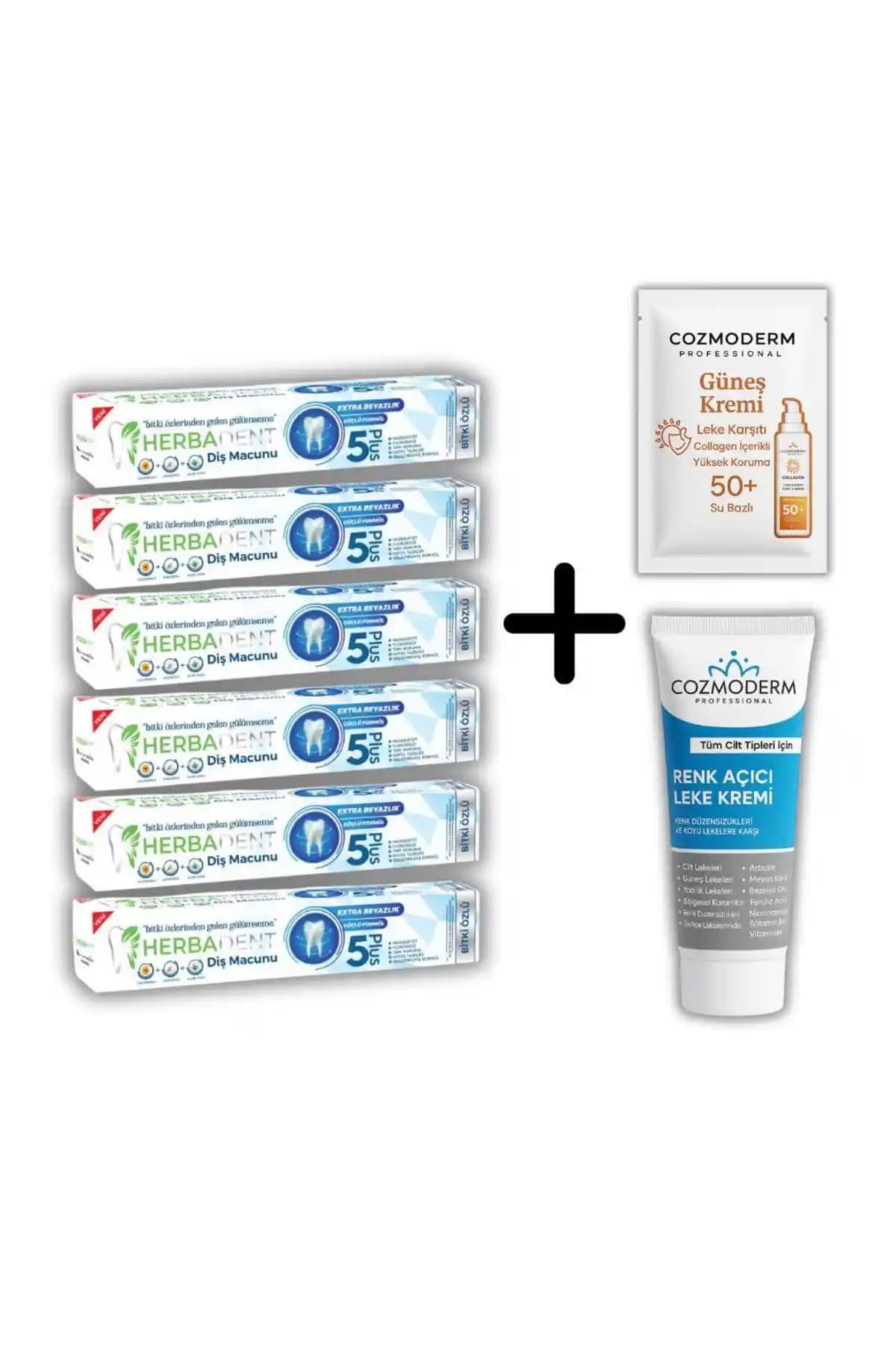 Herbadent Bitki Özlü 6’lı Flörürsüz Diş Macunu ile Doğal ve Güvenli Ağız Bakımı