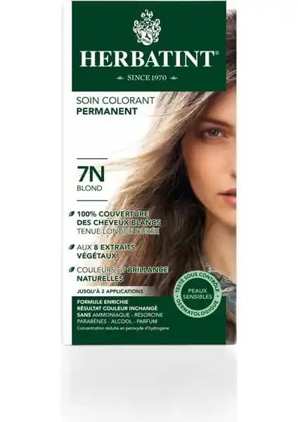 Herbatint Kalıcı Bitkisel Saç Boyası Blonde 7N: Doğal ve Uzun Süre Kalıcı Renk Seçeneği