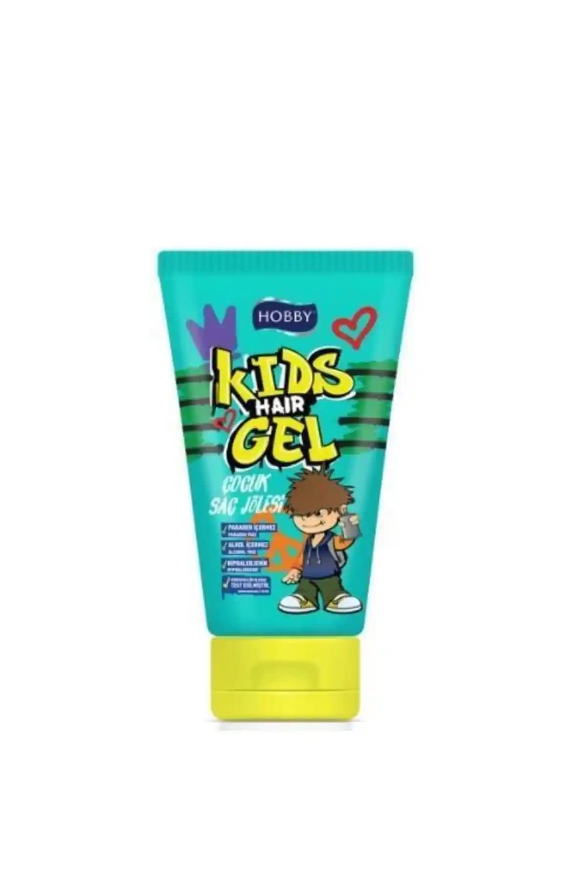 Hobby KİDS 150ML Çocuk Saç Jölesi: Doğal ve Hafif Saç Şekillendirme Çözümü
