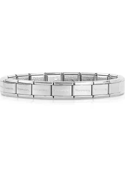 Kadın Çelik Italyan Silver Charm Bileklik: Şık ve Dayanıklı Aksesuar Seçeneği