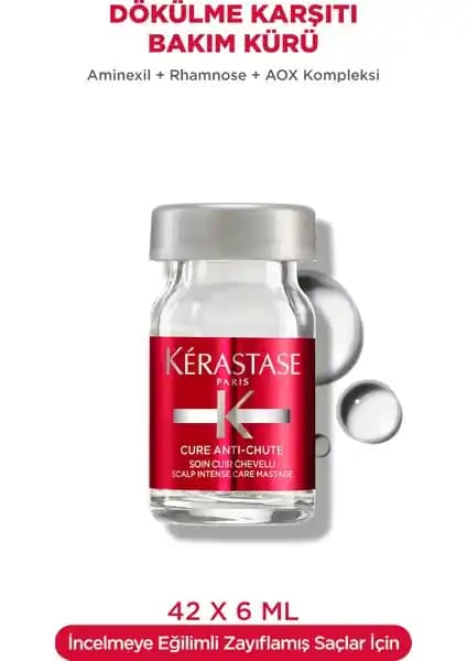 Kerastase Specifique Cure Anti-Chute Dökülme Karşıtı Bakım Kürü Saç Sağlığı ve Güçlendirme