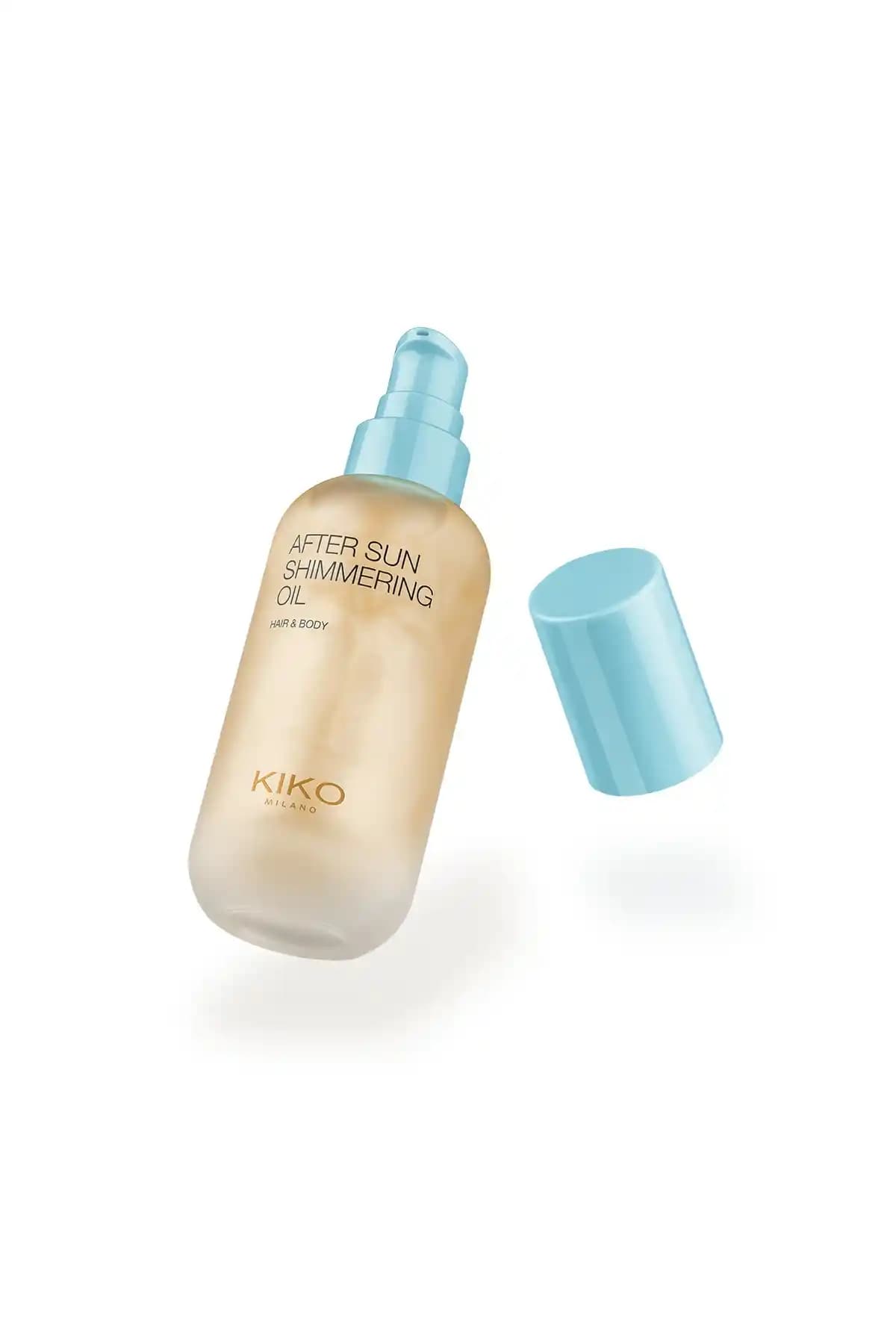 KIKO After Sun Shimmering Oil: Doğal İçeriklerle Parlaklık ve Nem Sağlayan Çok Yönlü Bakım Ürünü