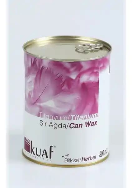 Kuaf Titanyum Sir Ağda 800 ml - Tüm Cilt Tipleri İçin Güvenli ve Etkili Epilasyon Ürünü