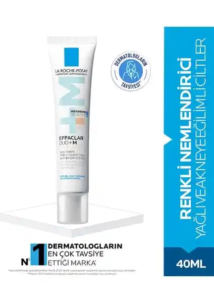 La Roche-Posay Effaclar Duo(+) Renkli Nemlendirici Krem: Akneye Eğilimli ve Hassas Ciltler İçin Günlük Bakım