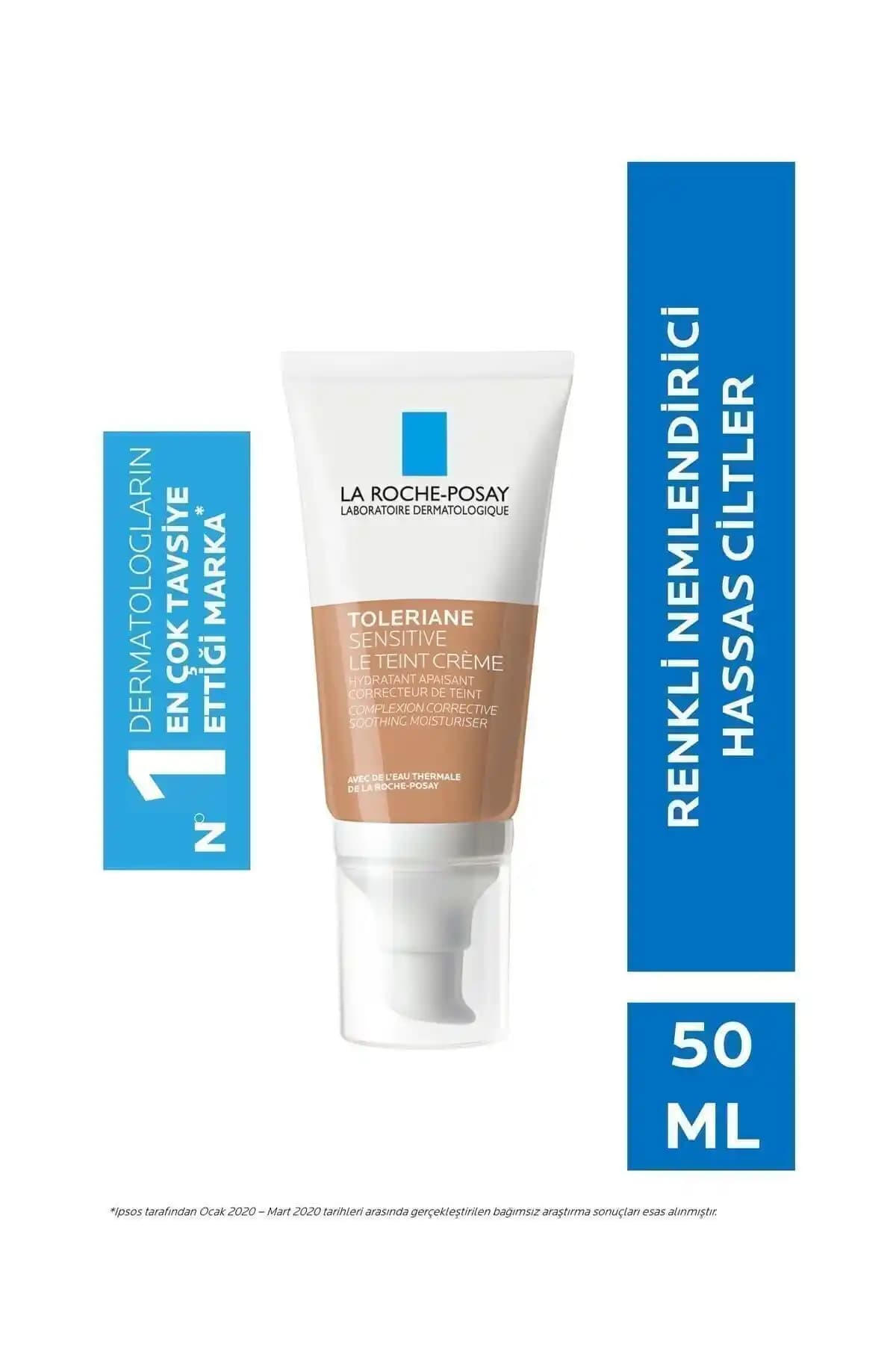 La Roche Posay Toleriane Sensitive Creme Light 50 ml hassas ciltler için hafif nemlendirici ve güneş koruyucu
