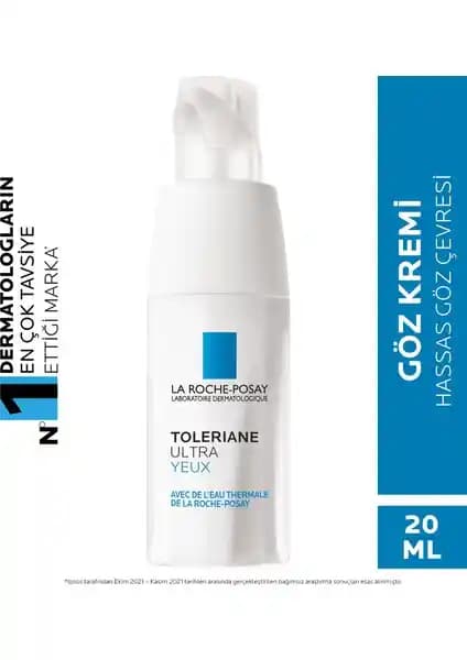 La Roche-Posay Toleriane Ultra Yeux Göz Kremi Hassas Göz Çevresi İçin Güvenilir Bakım Çözümü