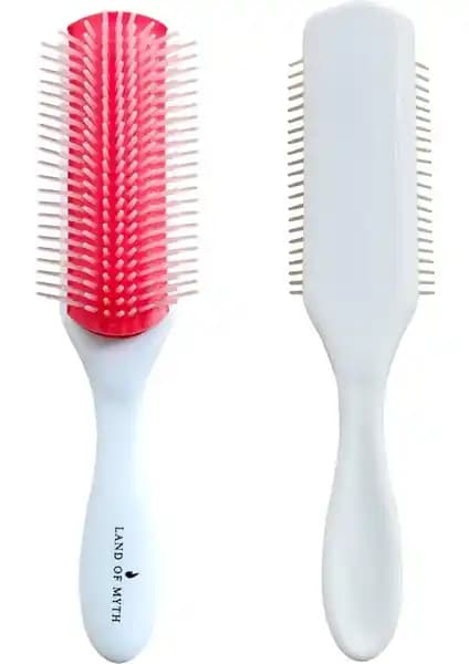 Land of Myth 9 Sıra Şekillendirme Fırçası Kıvırcık ve Dalgalı Saçlar İçin Yenilikçi Çözüm