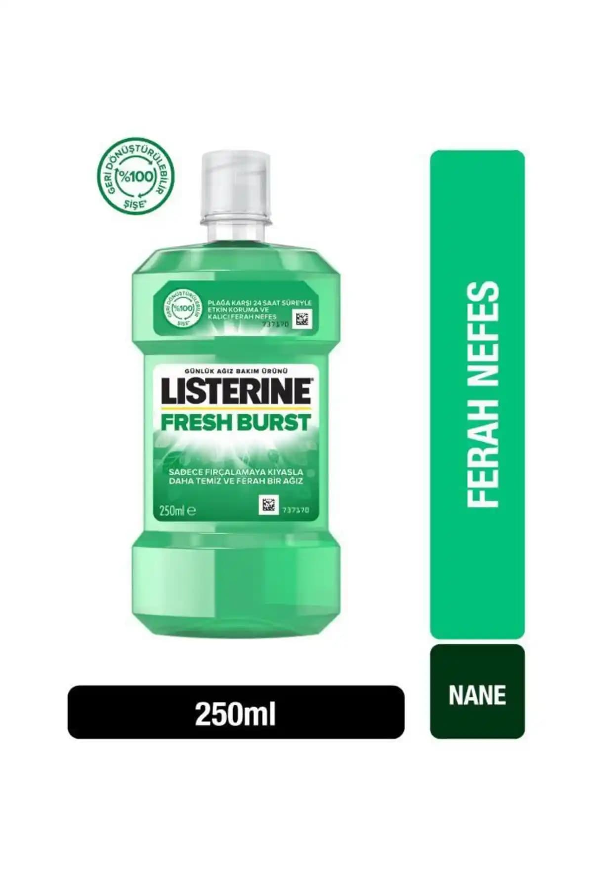 Listerine Fresh Burst Ağız Bakım Suyu: Ferahlatıcı ve Etkili Ağız Temizliği İçin Günlük Kullanım