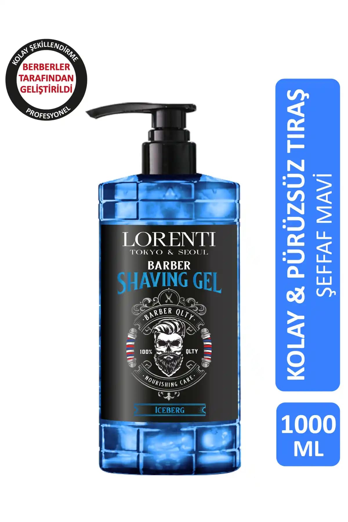 Lorenti Iceberg Şeffaf Mavi Fresh Sakal Jeli İncelemesi ve Kullanım Rehberi