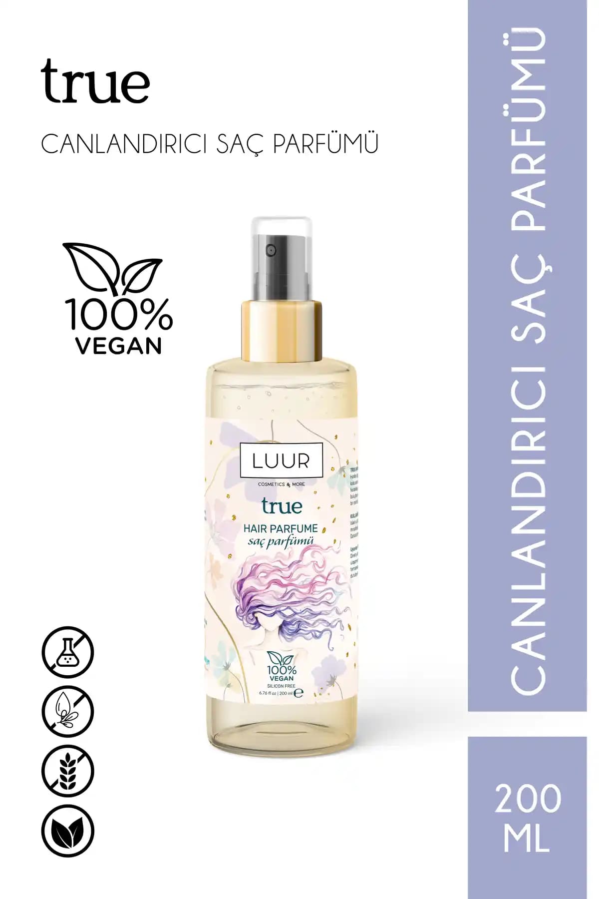 LUUR COSMETICS & MORE True Saç Parfümü İncelemesi: Vegan ve Pratik Kullanım Özellikleri