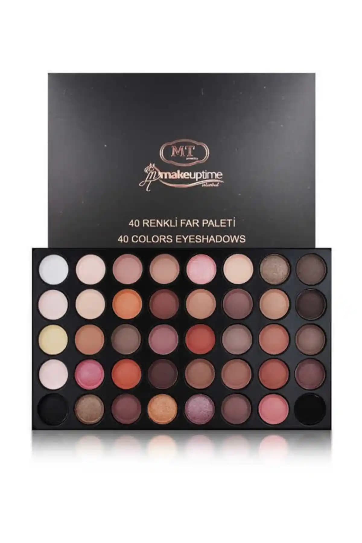 Makeuptime 40 Renkli Far Paleti: Çok Yönlü ve Ekonomik Göz Makyajı Seçeneği