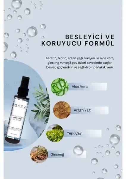 Maru Deniz Tuzu Saç Spreyi: Doğal Dalga ve Hacim İçin Güvenilir Çözüm