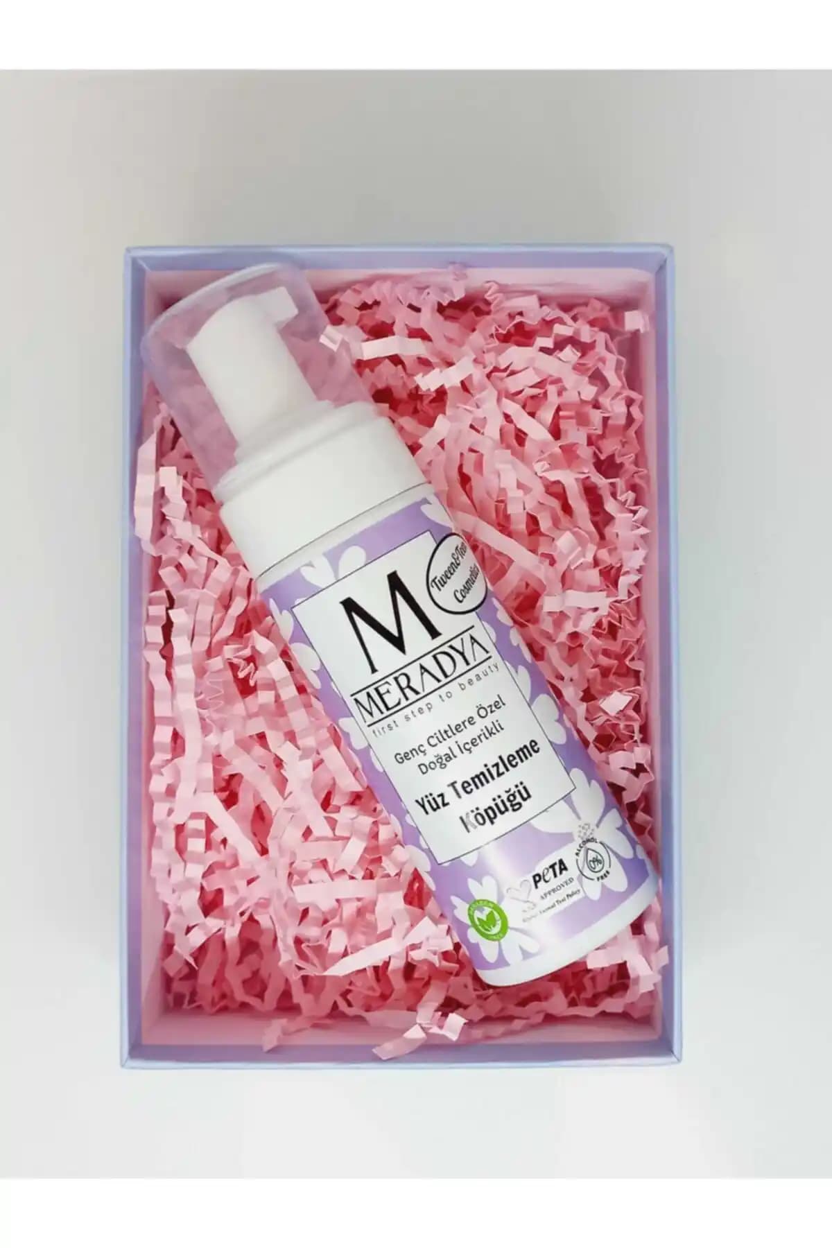 MERADYA Doğal Yüz Temizleme Köpüğü: Hassas Ciltler İçin Doğal ve Etkili Temizlik Çözümü