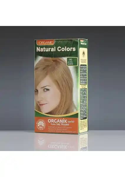 Natural Colors 9D Altın Sarısı Organik Saç Boyası: Doğal ve Güvenilir Saç Boyası Seçeneği