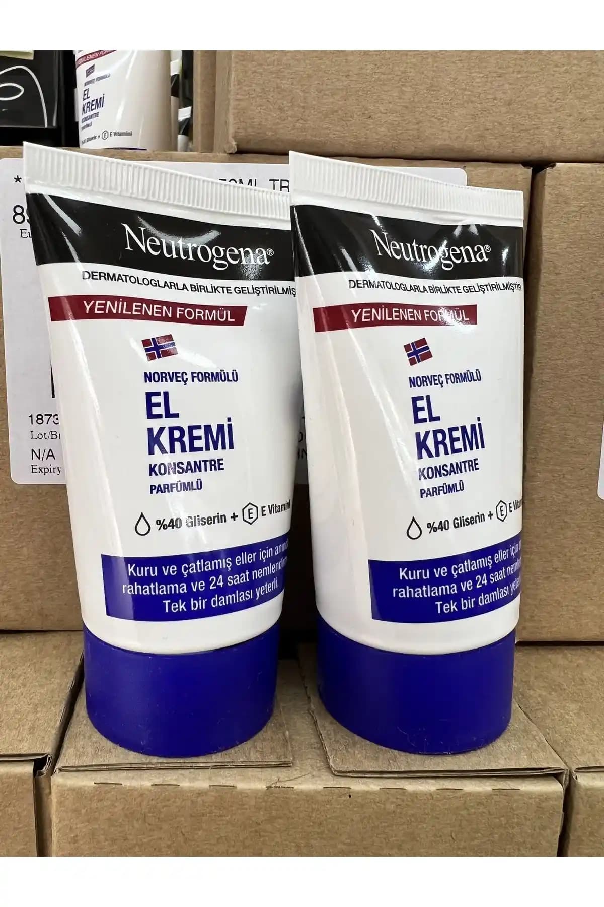 Neutrogena Konsantre Parfümlü El Kremi: Yoğun Nemlendirme ve Günlük Bakım İçin Uygun