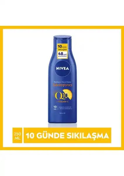 Nivea Sıkılaştırıcı Vücut Sütü Q10 ve C Vitamini ile Cilt Bakımında Yeni Dönem