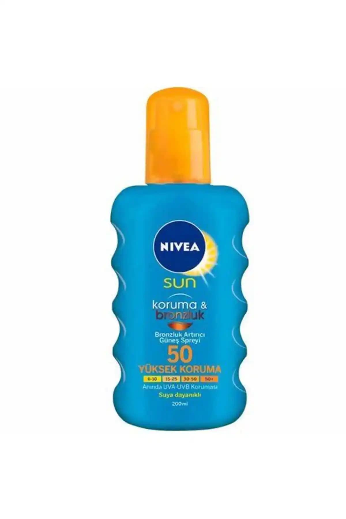 NIVEA SUN SPF50 Çift Etkili Yüksek Koruma ve Bronzluk Güneş Spreyi Özellikleri ve Kullanım Rehberi