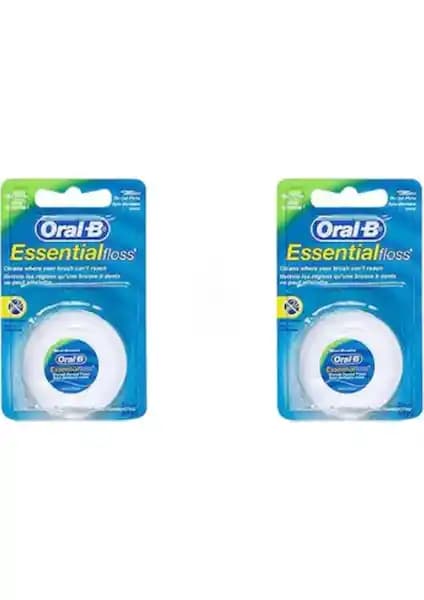 Oral-B Essential Floss 50 m 2 Adet Diş İpi: Etkili ve Pratik Diş Arası Temizliği Çözümü