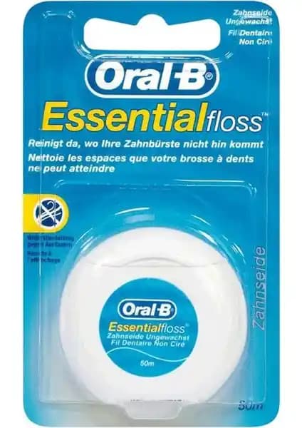 Oral-B Essential Floss Diş İpi: Uzun Ömürlü, Hassas ve Pratik Diş Arası Temizliği Ürünü