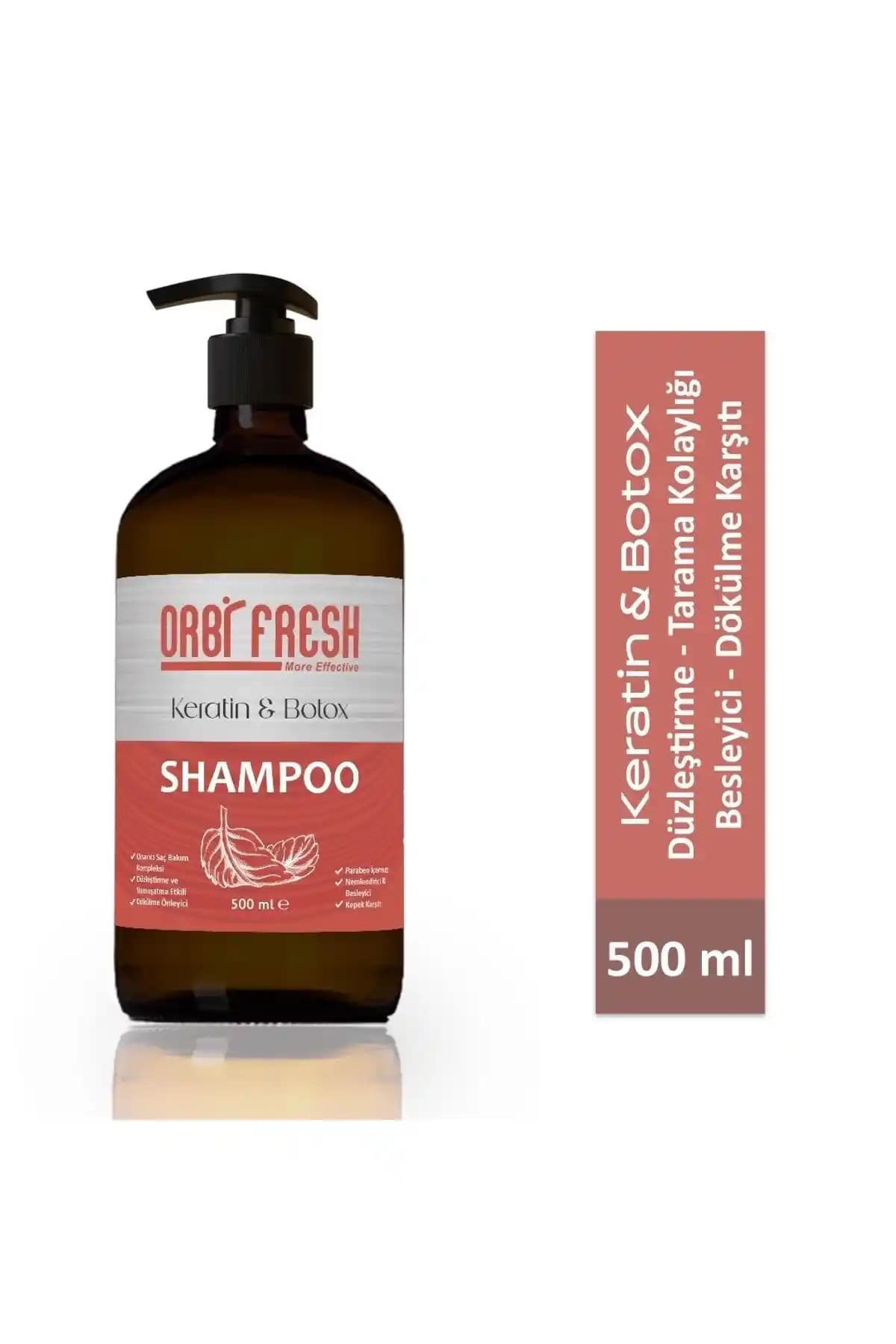 ORBIFRESH Kortizonsuz Kepek ve Sedef Önleyici Saç Şampuanı Saç Sağlığını Destekler