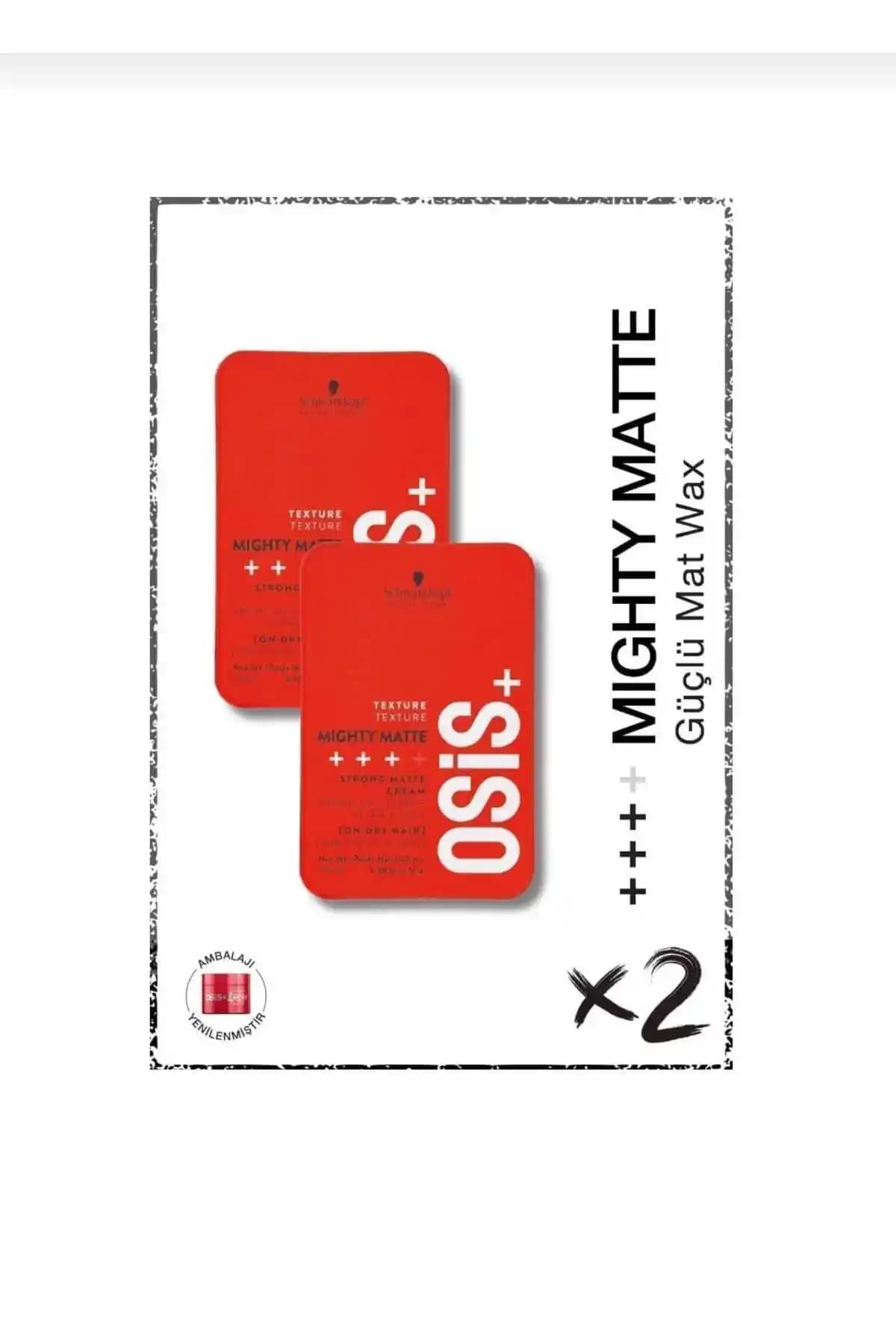 Osis Mighty Matte Güçlü Tutucu Mat Wax İncelemesi Saç Şekillendirmede Kullanıcı Deneyimleri