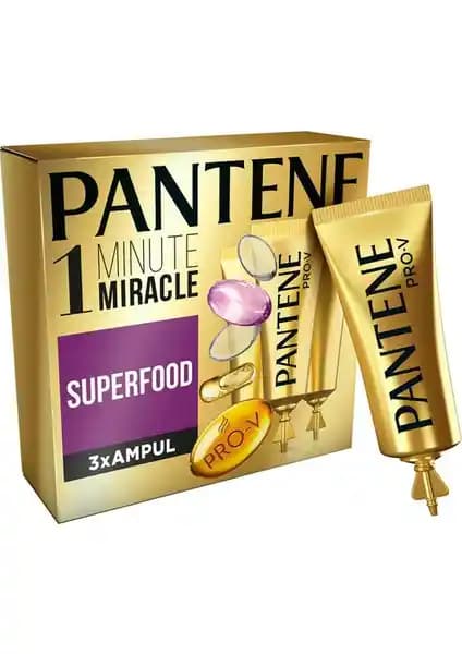 Pantene 1 Minute Miracle Pro-V Ampulleriyle Hızlı ve Etkili Saç Onarımı ve Güçlendirme