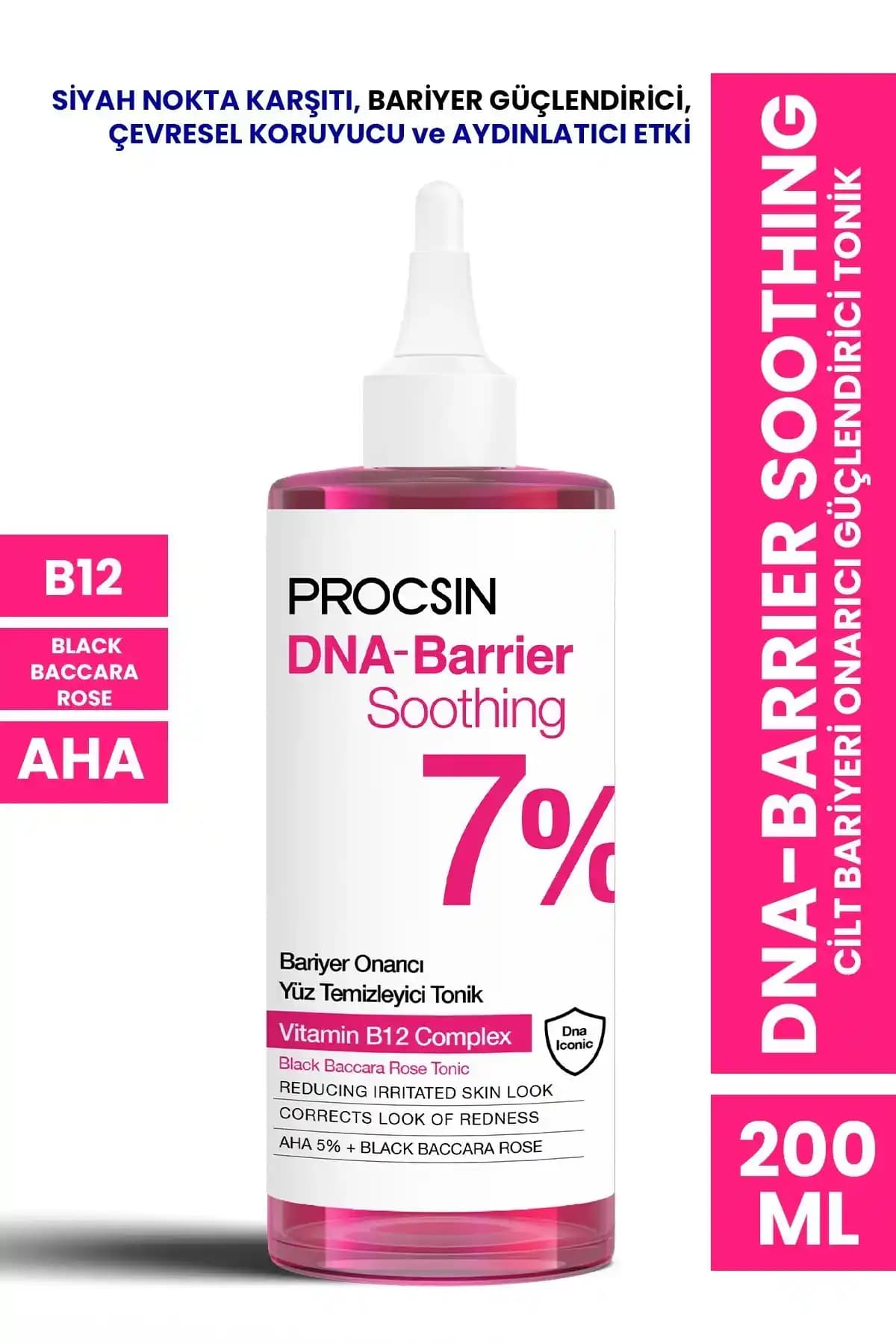 PROCSIN DNA-Barrier Soothing Tonik: Cilt Sağlığını Güçlendiren Temizleyici ve Onarıcı Ürün