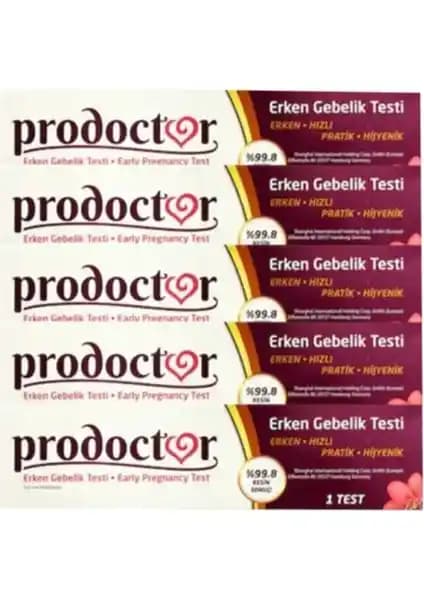 Prodoctor Erken Gebelik Testi: Güvenilir ve Pratik Çözümle Hızlı Sonuçlar Alın