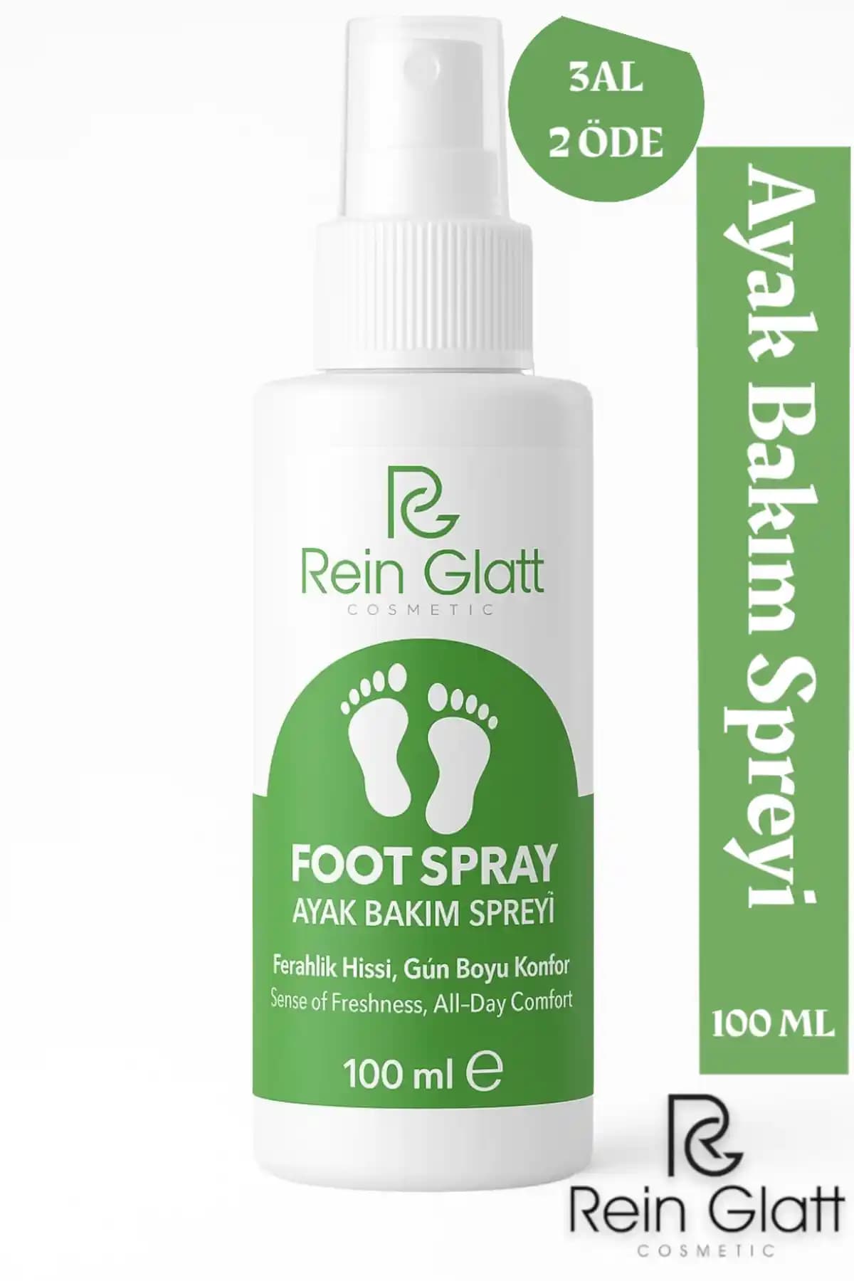 Rein Glatt Kozmetik Çay Ağacı Özlü Ayak ve Tırnak Mantar Koku Giderici Sprey Ürün İncelemesi