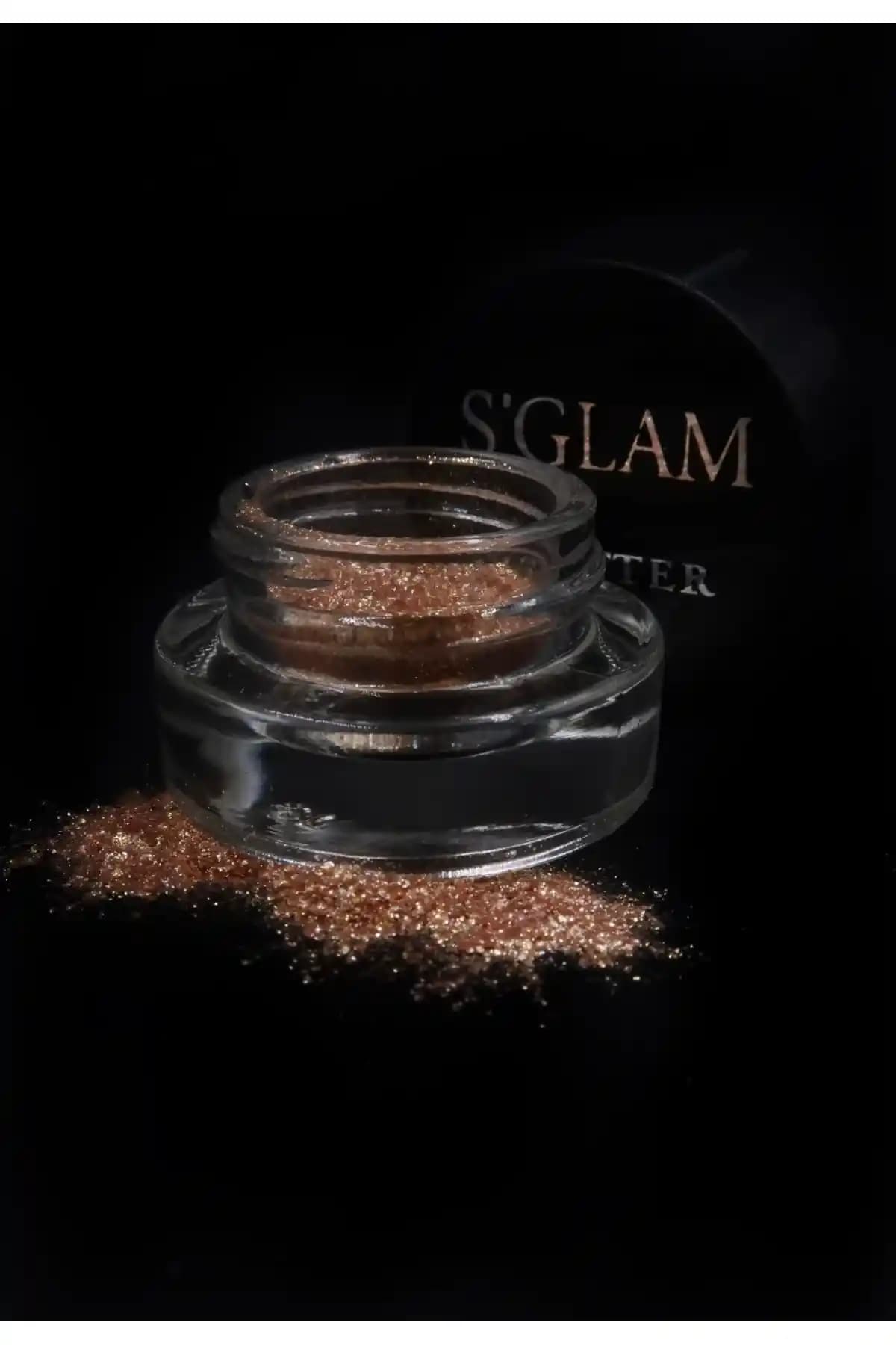 S'GLAM Glitter Diamond: Yüksek Parlaklık ve Çok Yönlü Göz Makyajı İçin Toz Far Ürünü