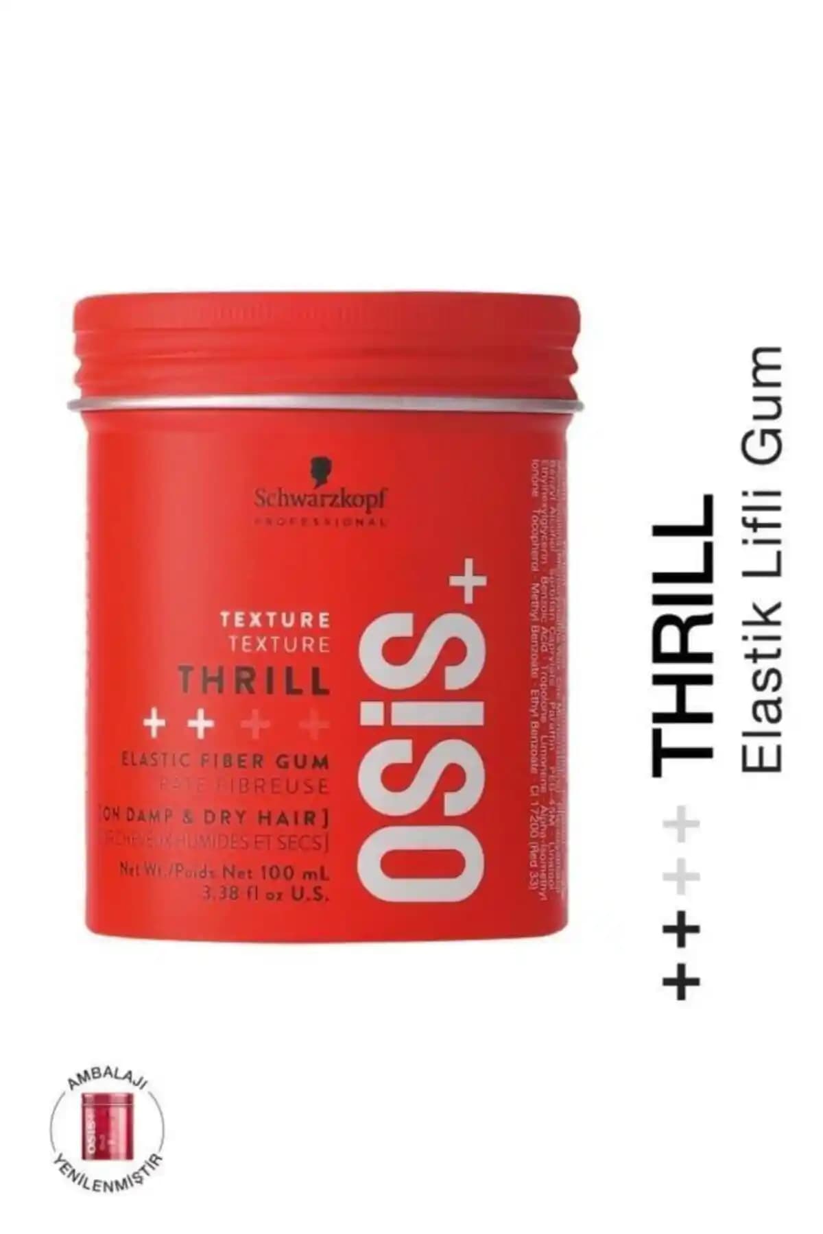 Schwarzkopf Osis Thrill 100ml Profesyonel Saç Şekillendirme Çözümü