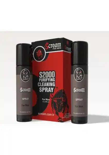 Scream Sprey 20 cc İkili Paket Erkekler İçin Güçlü ve Güvenilir Performans Artırıcı
